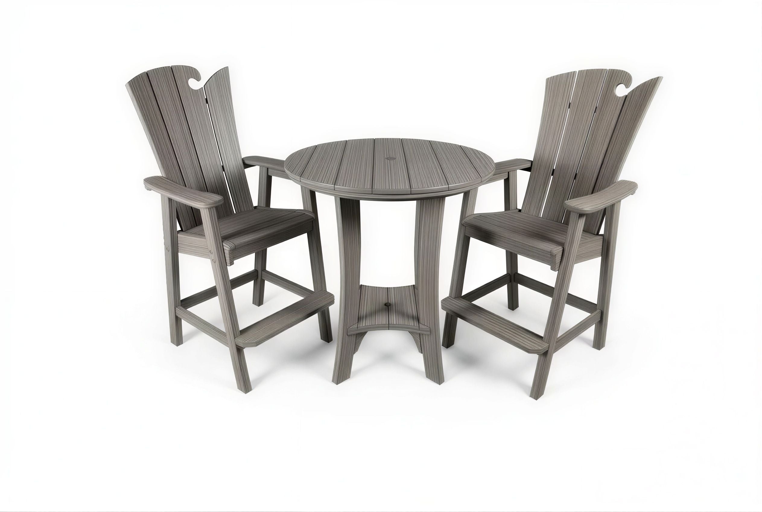 3-Piece Bistro Table & Chairs Set | Serenity Collection