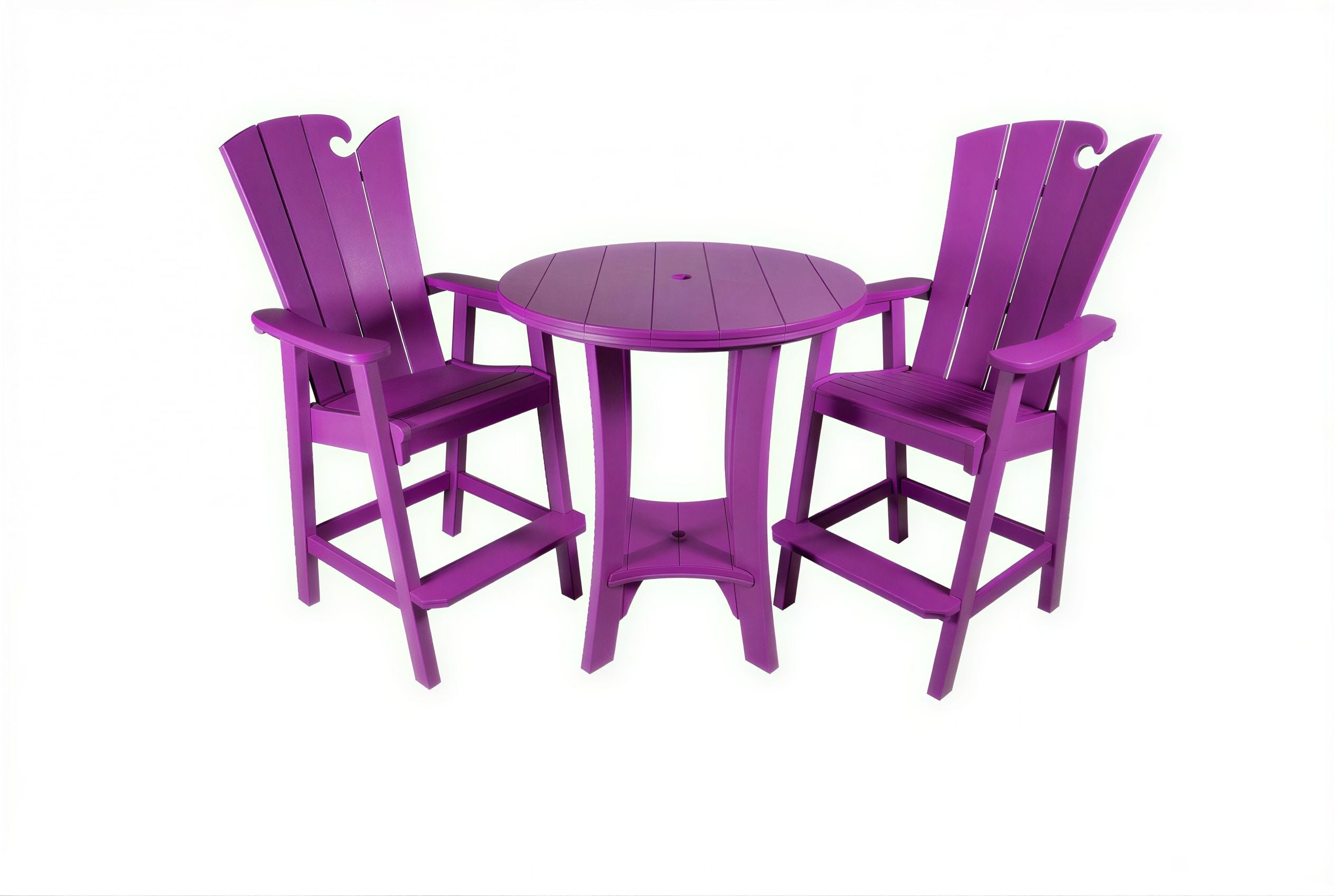 3-Piece Bistro Table & Chairs Set | Serenity Collection