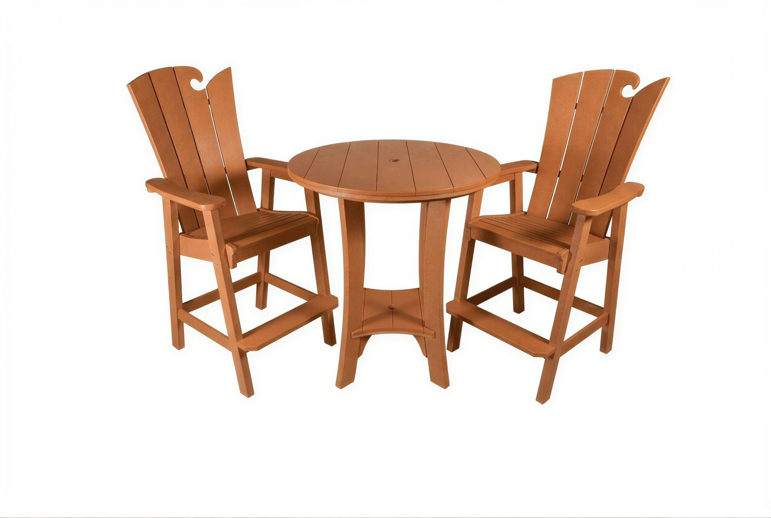 3-Piece Bistro Table & Chairs Set | Serenity Collection