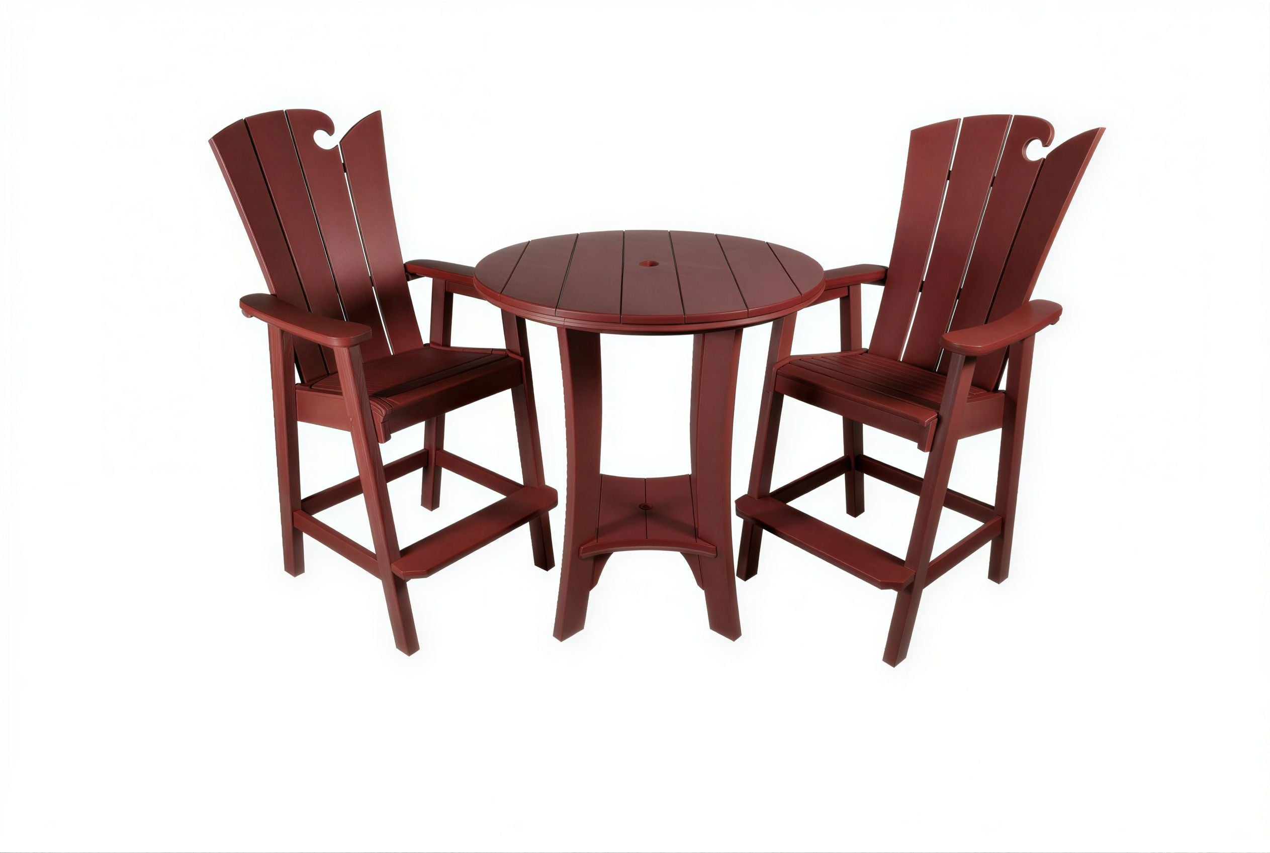 3-Piece Bistro Table & Chairs Set | Serenity Collection