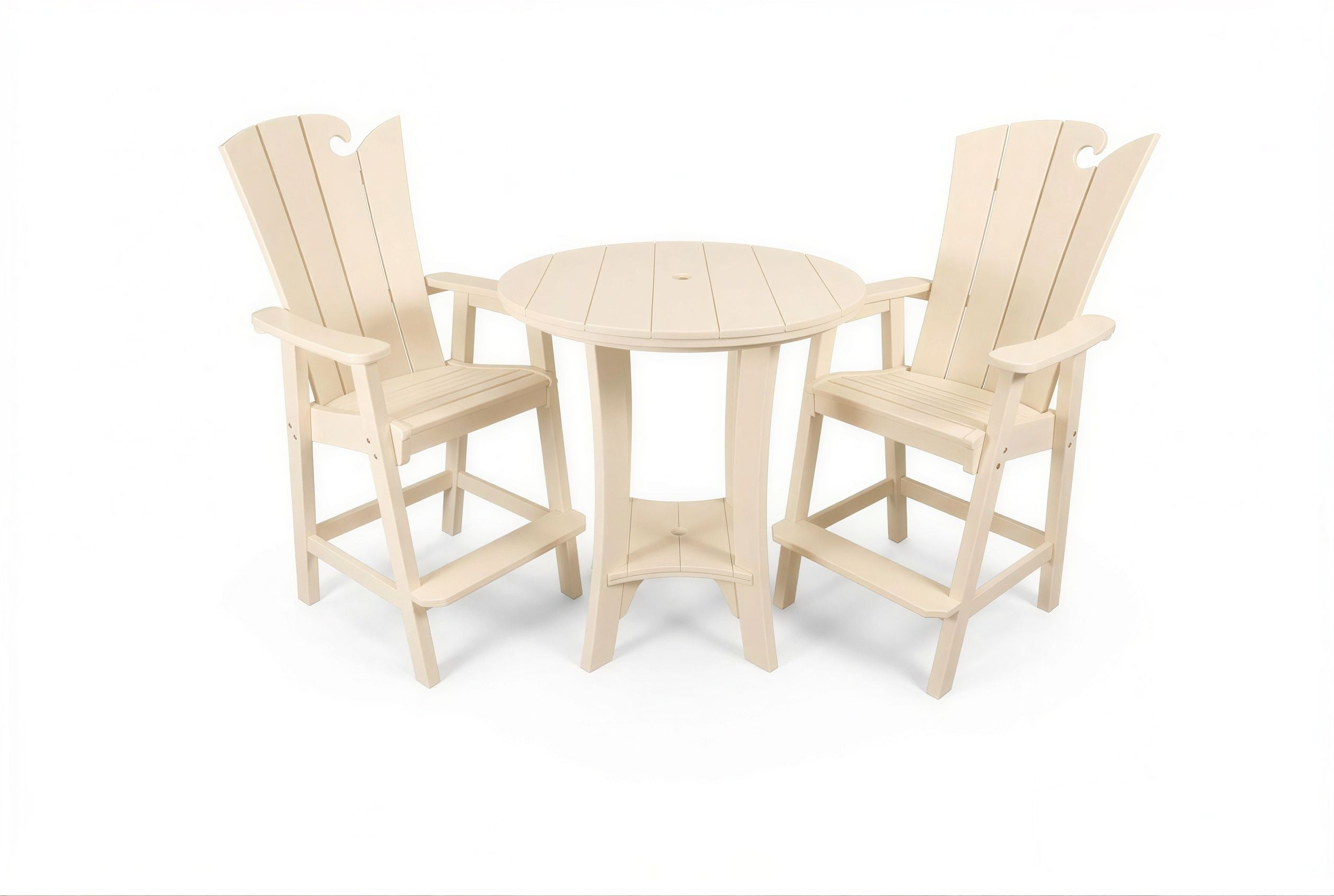 3-Piece Bistro Table & Chairs Set | Serenity Collection
