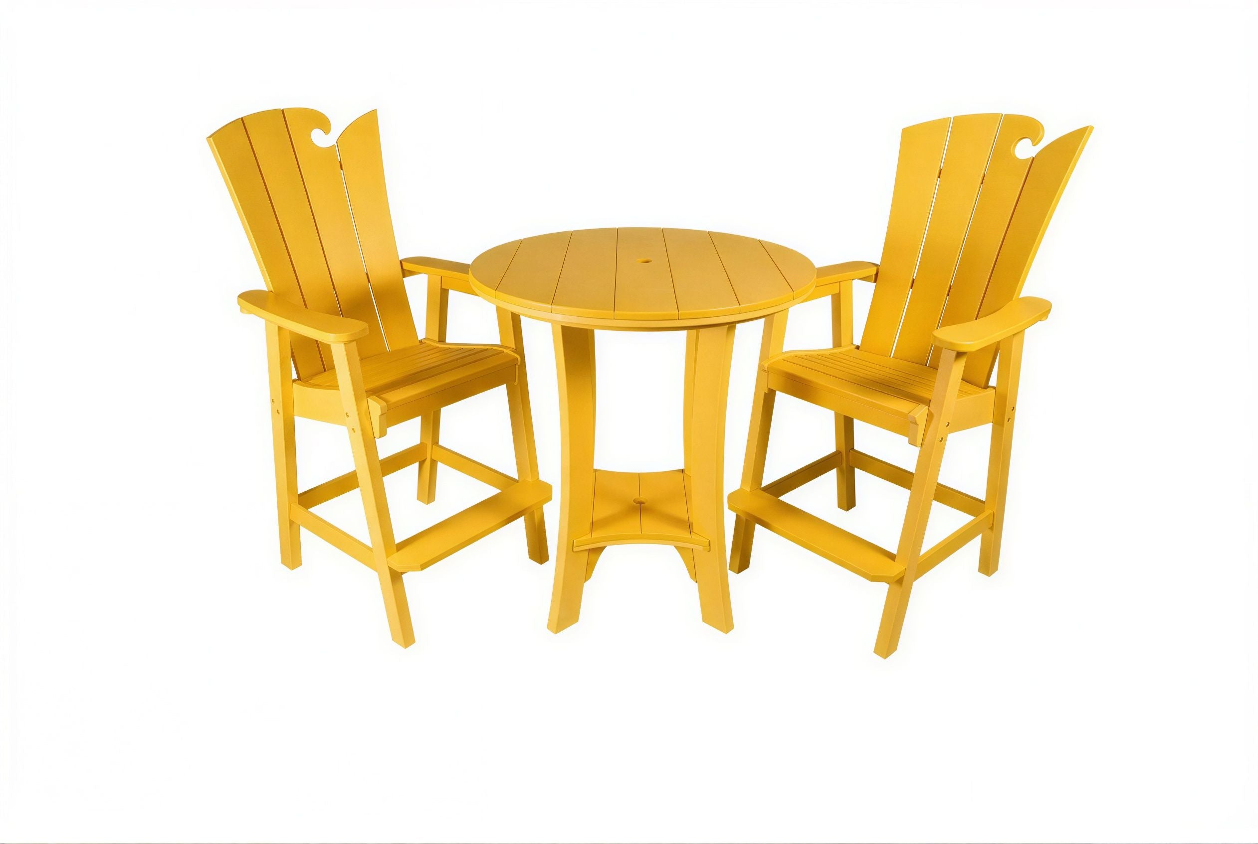 3-Piece Bistro Table & Chairs Set | Serenity Collection