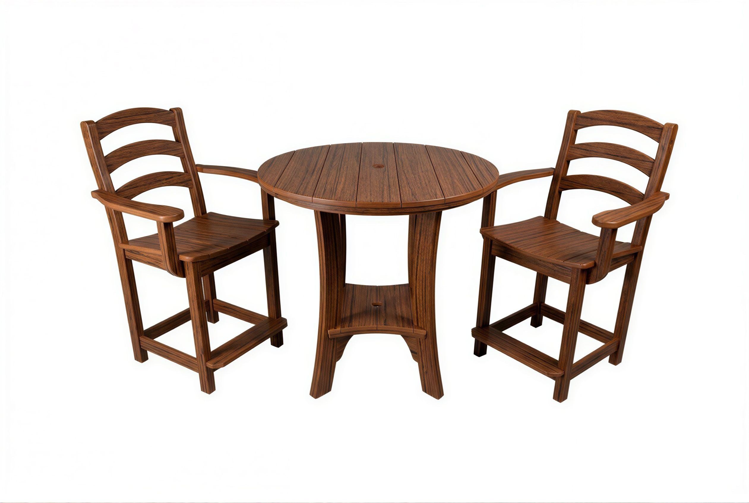3-Piece Bistro Table & Chairs Set | Serenity Collection