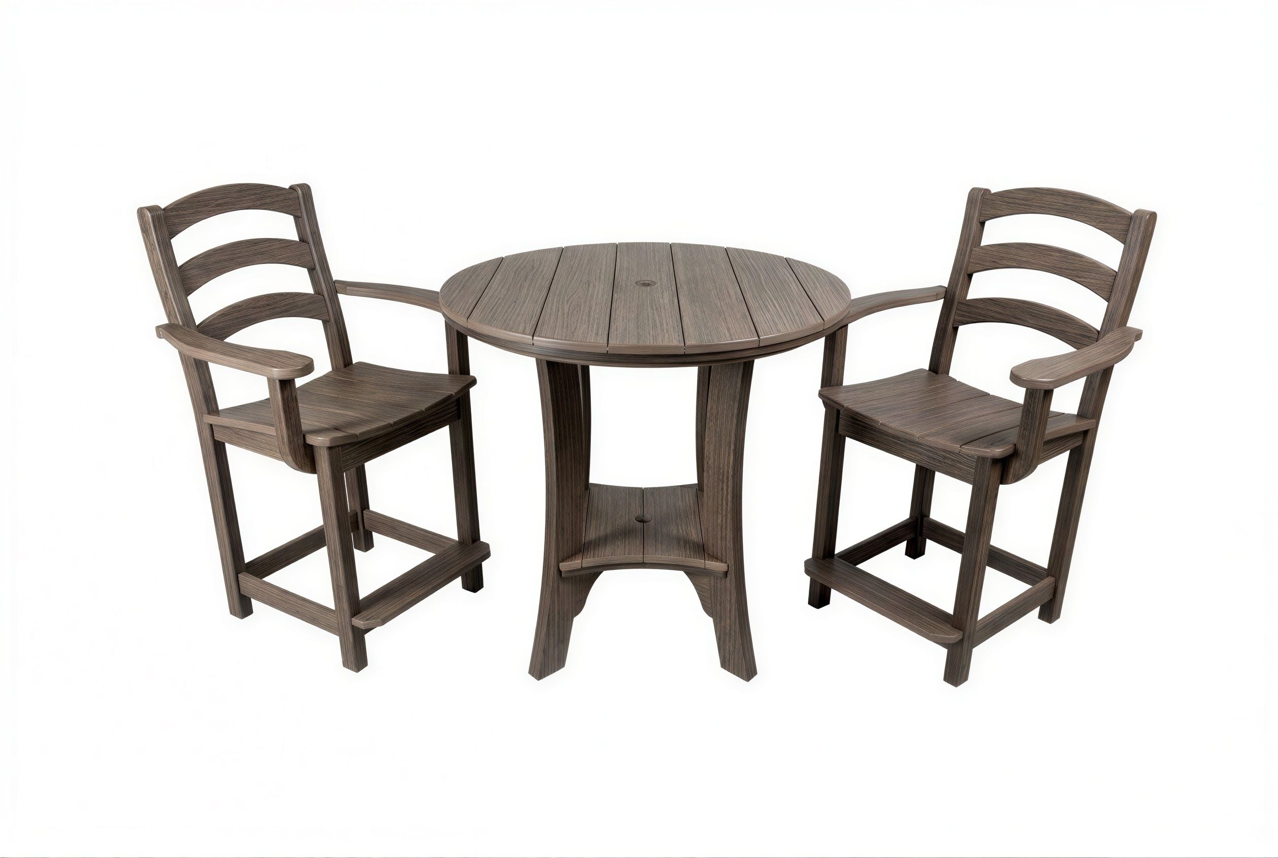 3-Piece Bistro Table & Chairs Set | Serenity Collection