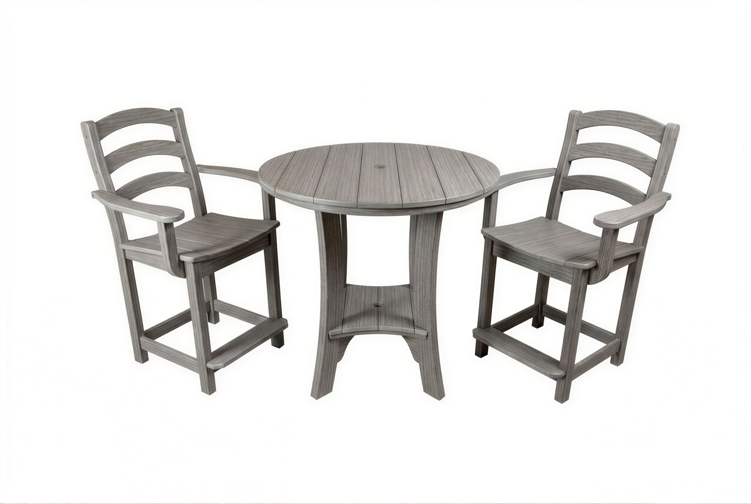 3-Piece Bistro Table & Chairs Set | Serenity Collection