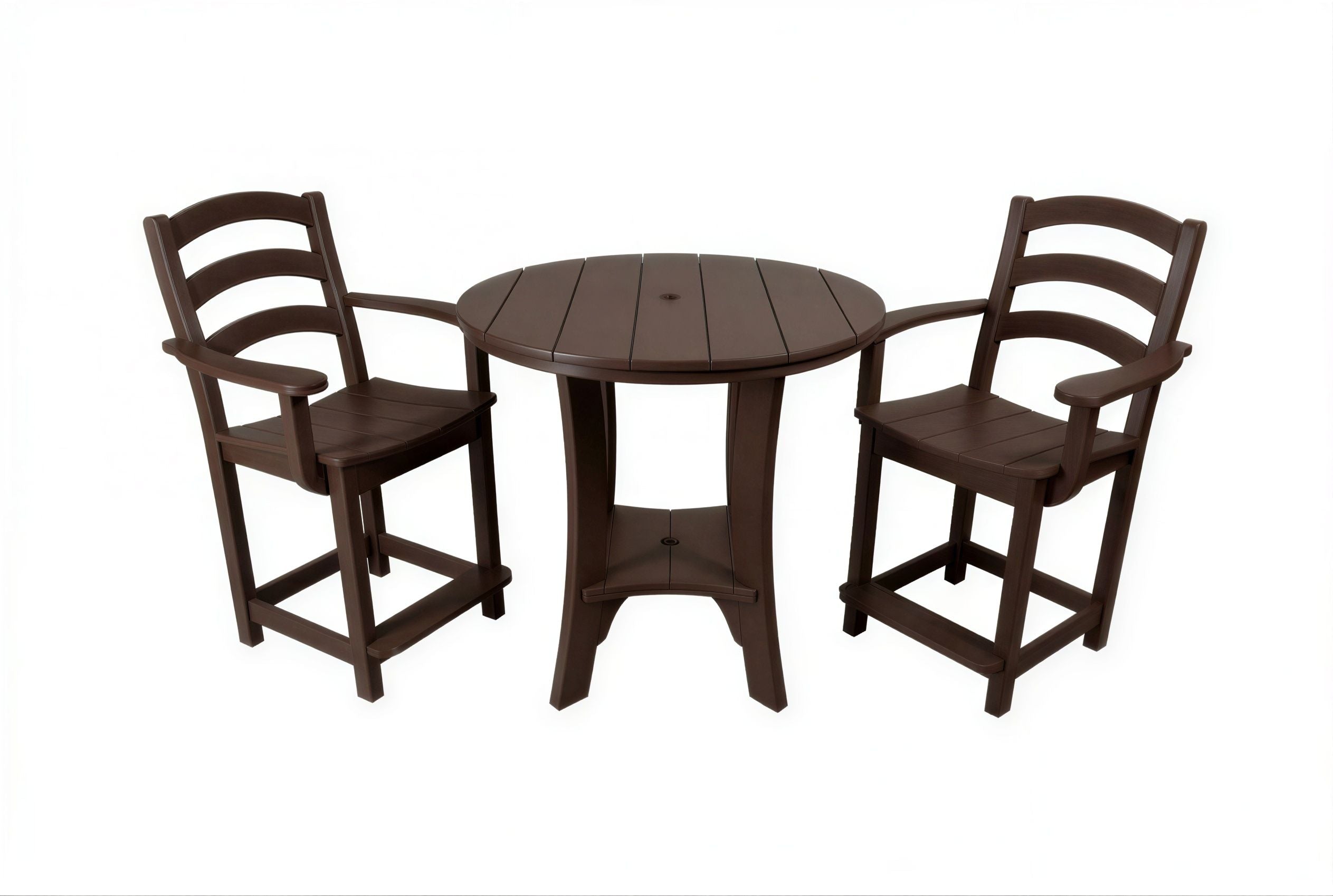 3-Piece Bistro Table & Chairs Set | Serenity Collection
