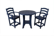 3-Piece Bistro Table & Chairs Set | Serenity Collection