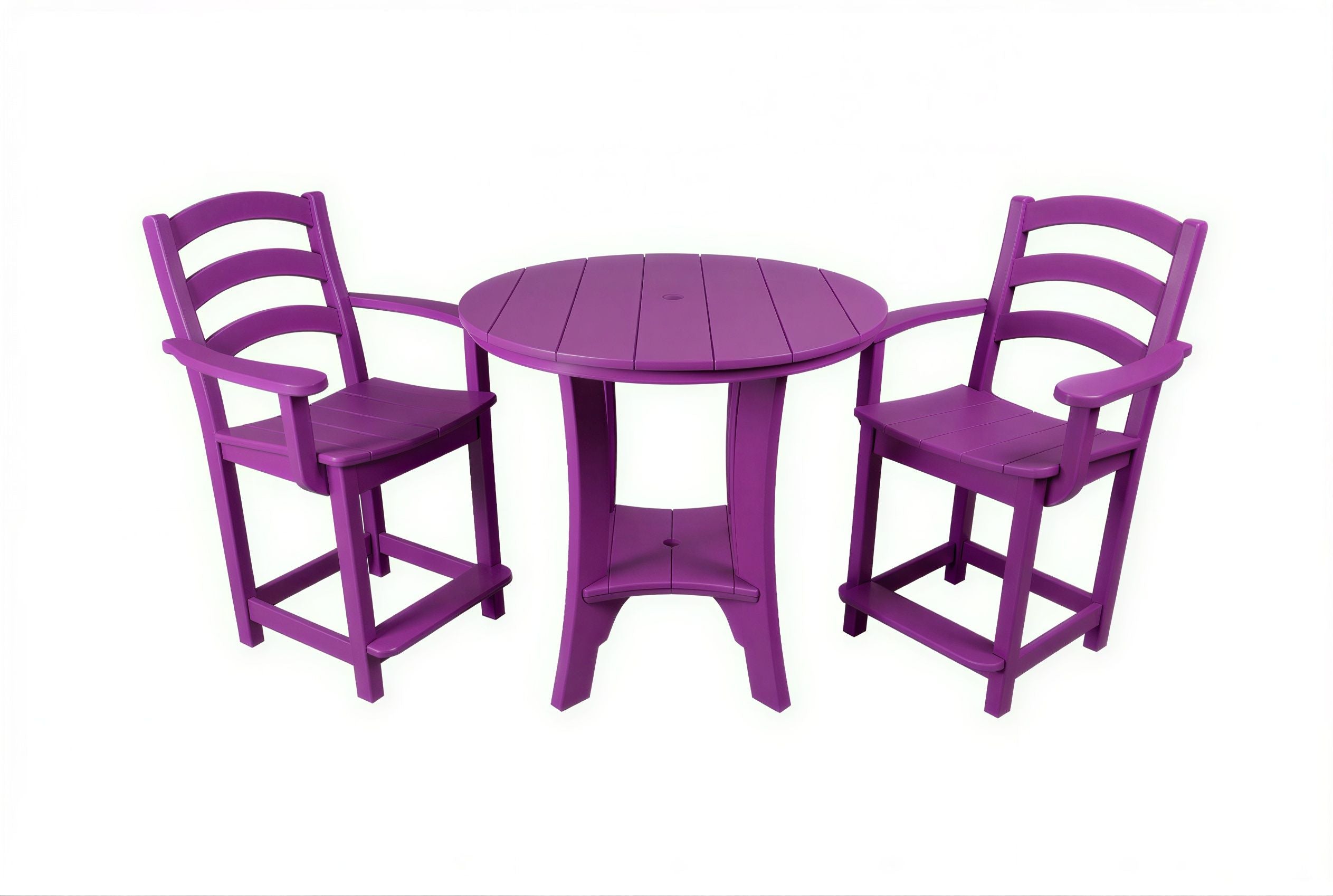 3-Piece Bistro Table & Chairs Set | Serenity Collection