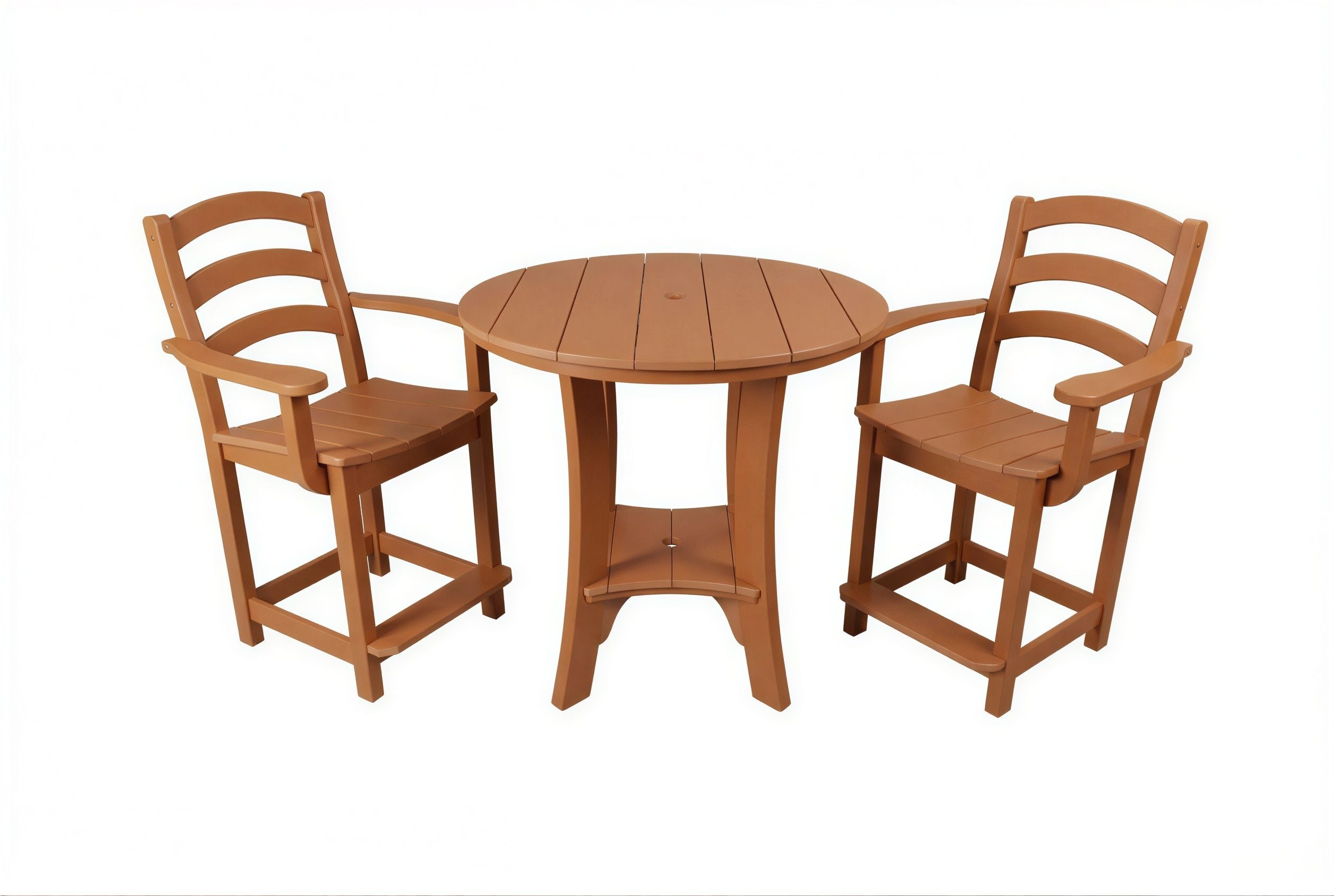 3-Piece Bistro Table & Chairs Set | Serenity Collection