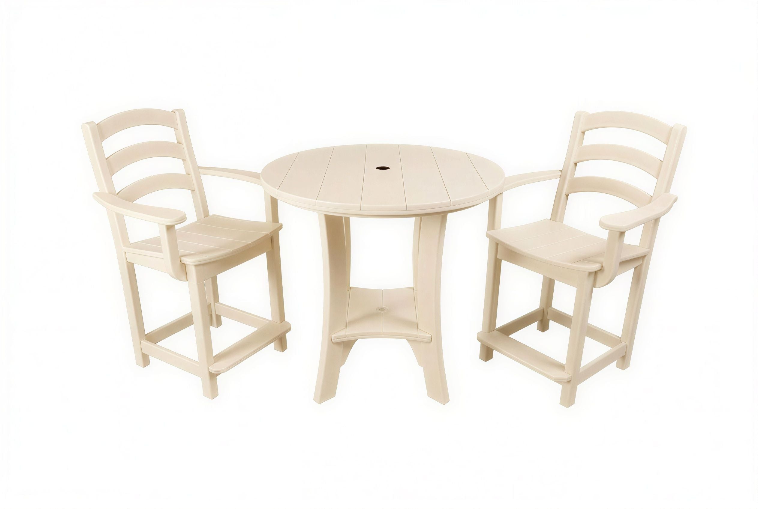 3-Piece Bistro Table & Chairs Set | Serenity Collection