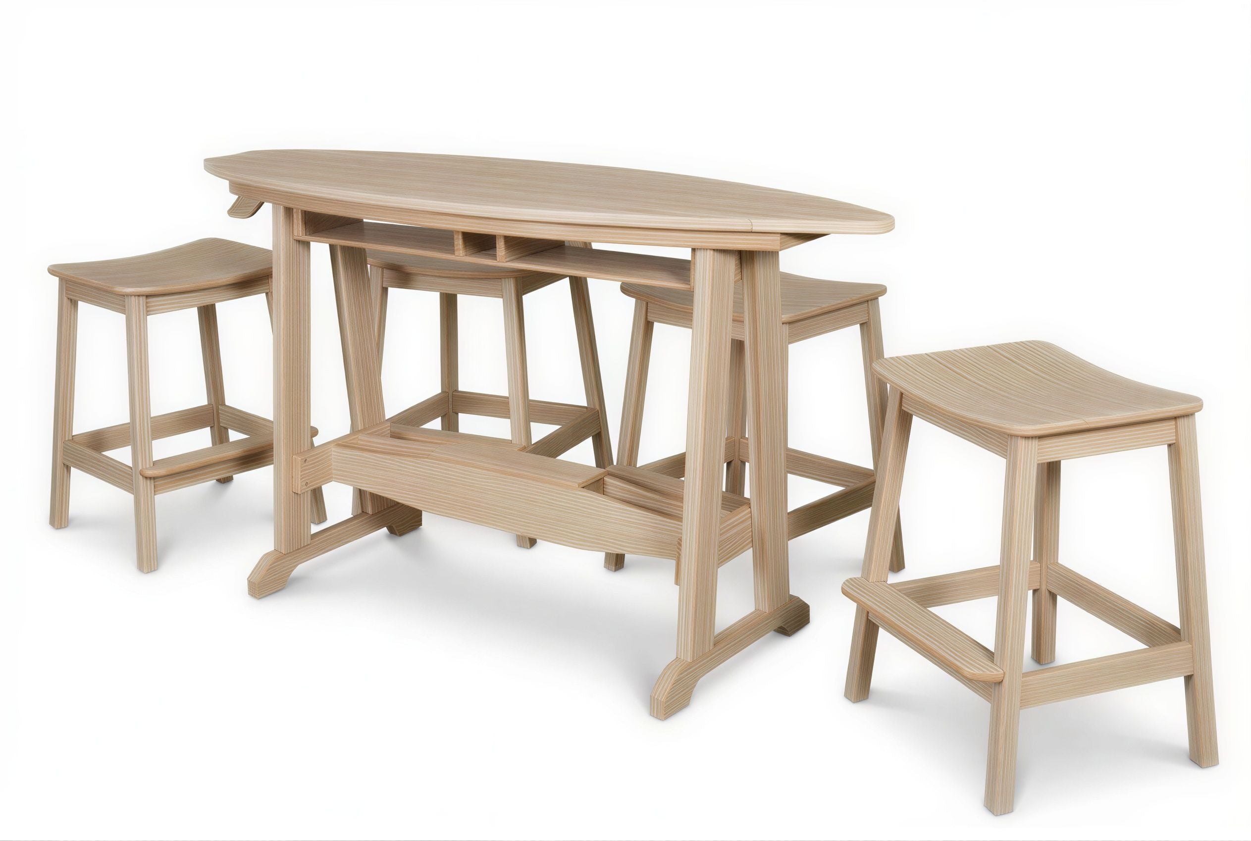 6' SurfAira Table & Chairs Set