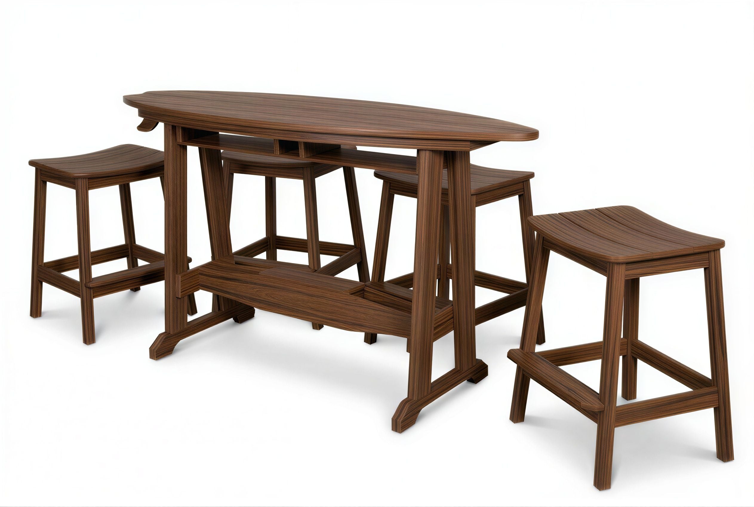 6' SurfAira Table & Chairs Set