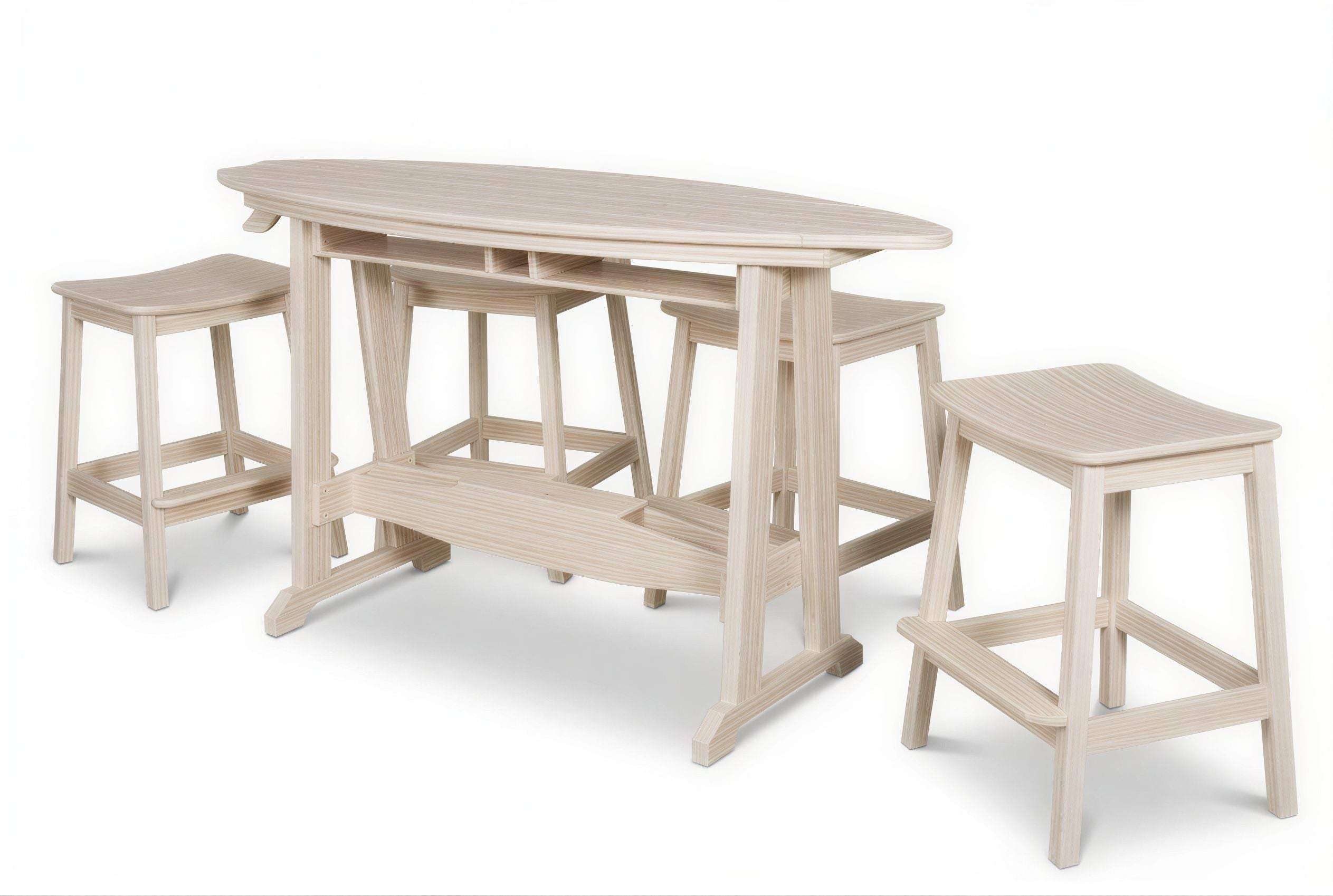 6' SurfAira Table & Chairs Set