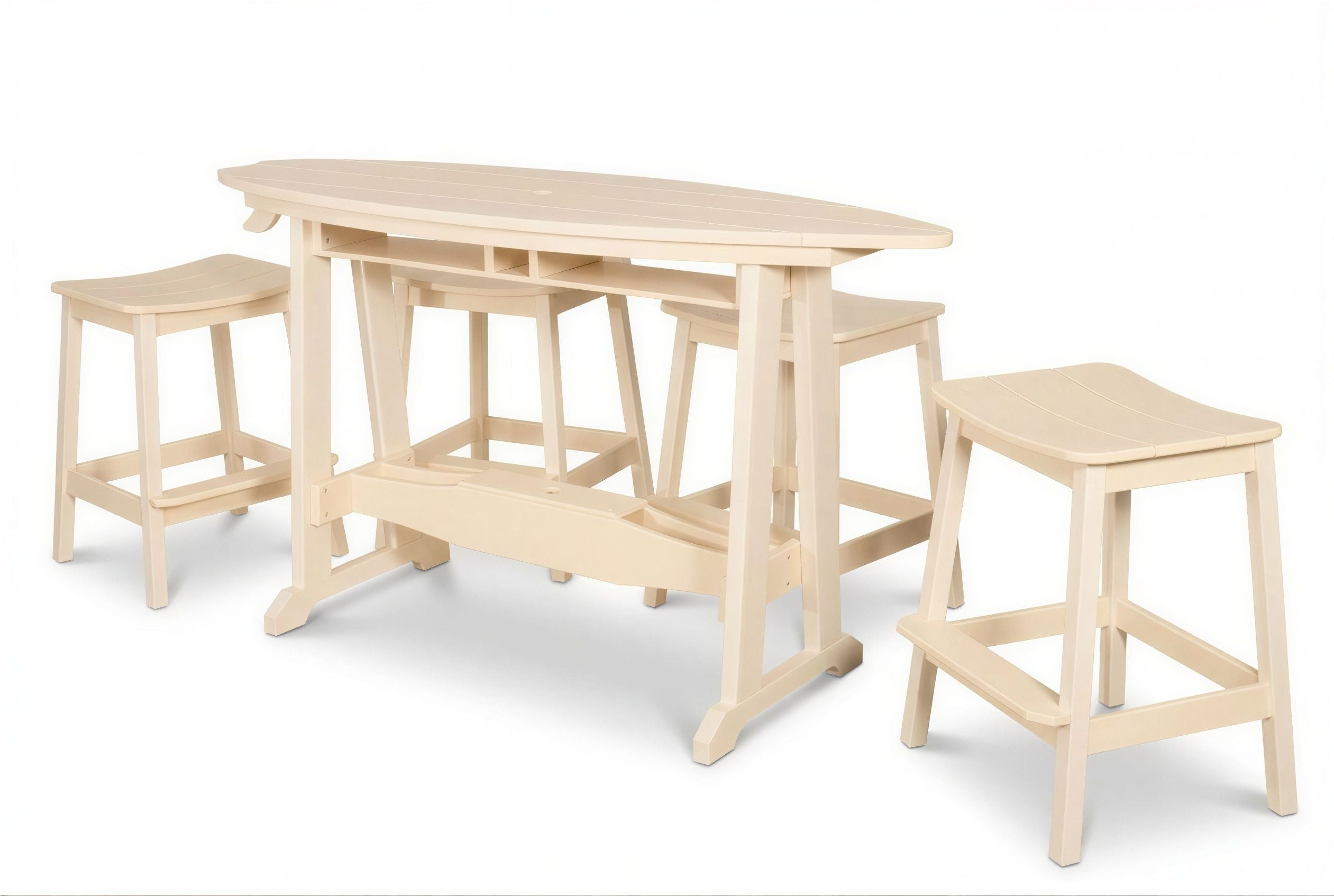 6' SurfAira Table & Chairs Set