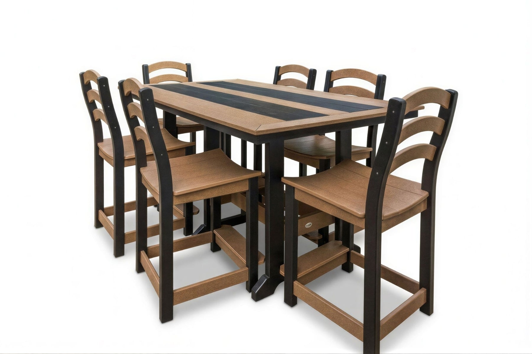 36"x72" Seabreak Table & Chairs Set